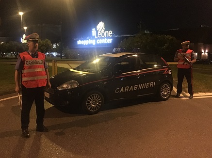 Carabinieri lonato notte Carabinieri lonato notte