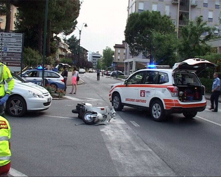 Incidente scooter Boario Incidente scooter Boario