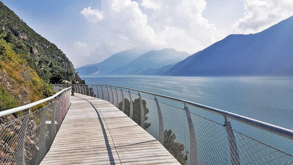 ciclopista dei sogni garda