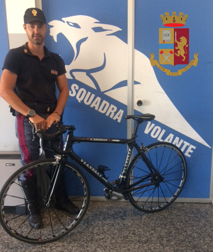 sequestrata bici rubata
