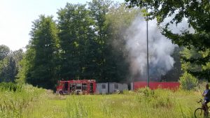 Incendio Centro Volo Nord