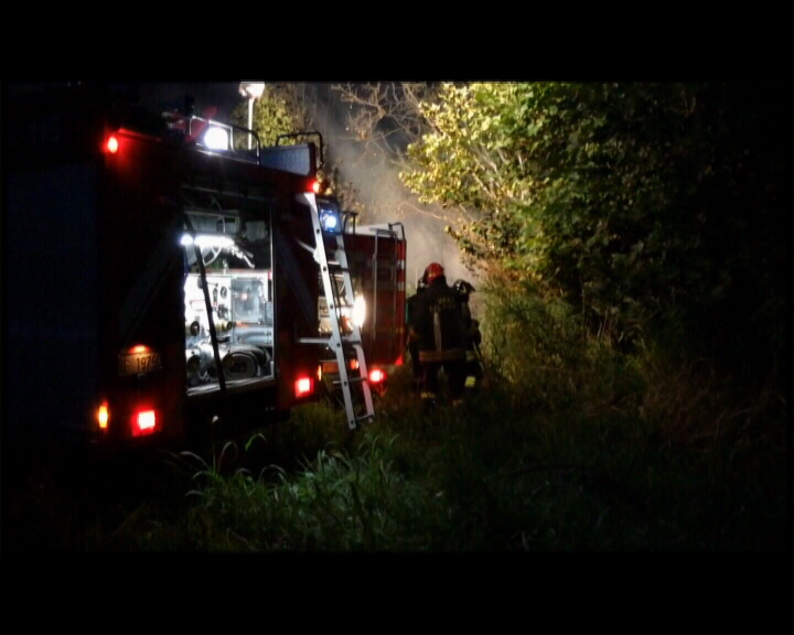 Incendio capanno Incendio capanno