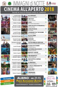 albino cinema aperto 2018