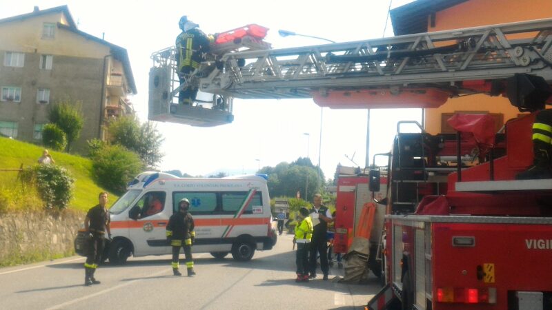 intervento autoscala clusone