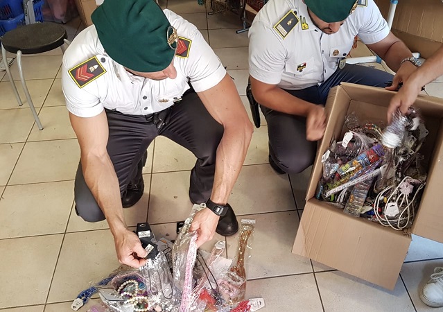 sequestrati prodotti non sicuri