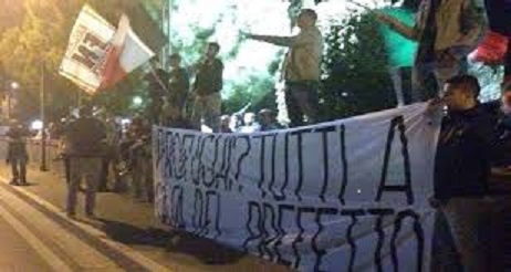 Manifestazione profighi