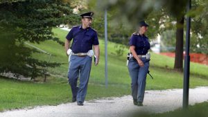 controlli nei parchi polizia