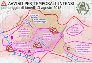 temporali intensi