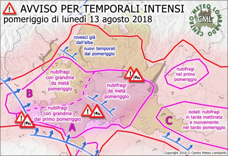 temporali intensi temporali intensi