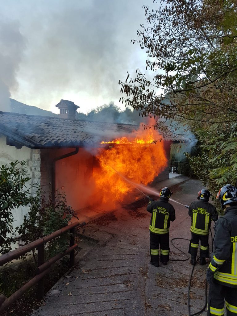 incendio Leffe incendio Leffe