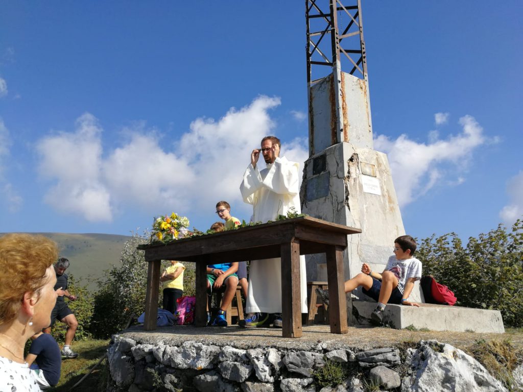 messa croce di corno