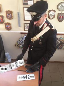 SEQUESTRO TARGA 1