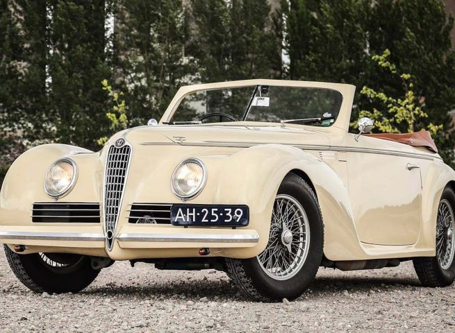 Alfa sport cabrio storica Alfa sport cabrio storica