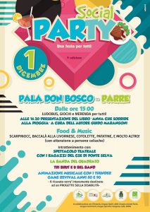 locandina social party parre