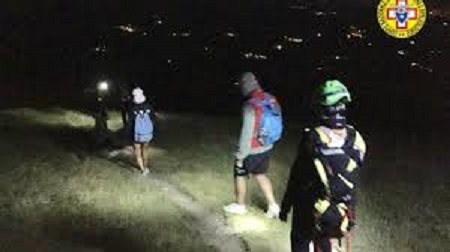 Soccorso alpino notte Soccorso alpino notte