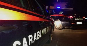carabinieri nella notte