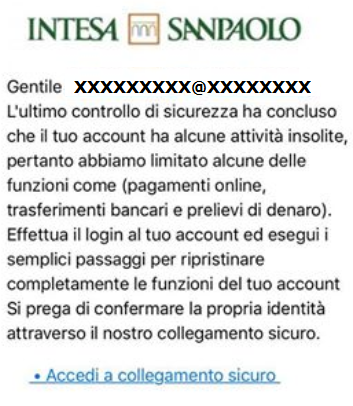 truffe online banca intesa
