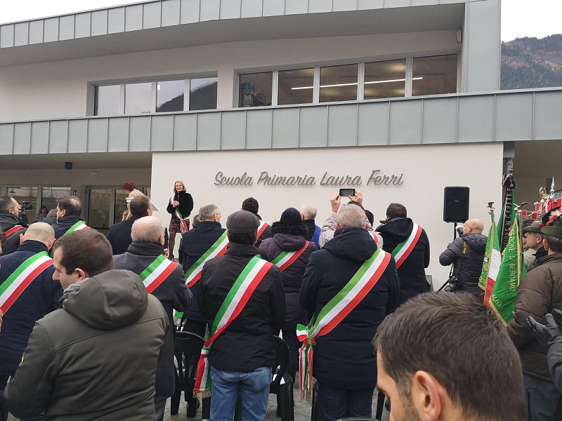 inaugurazione scuola cerete