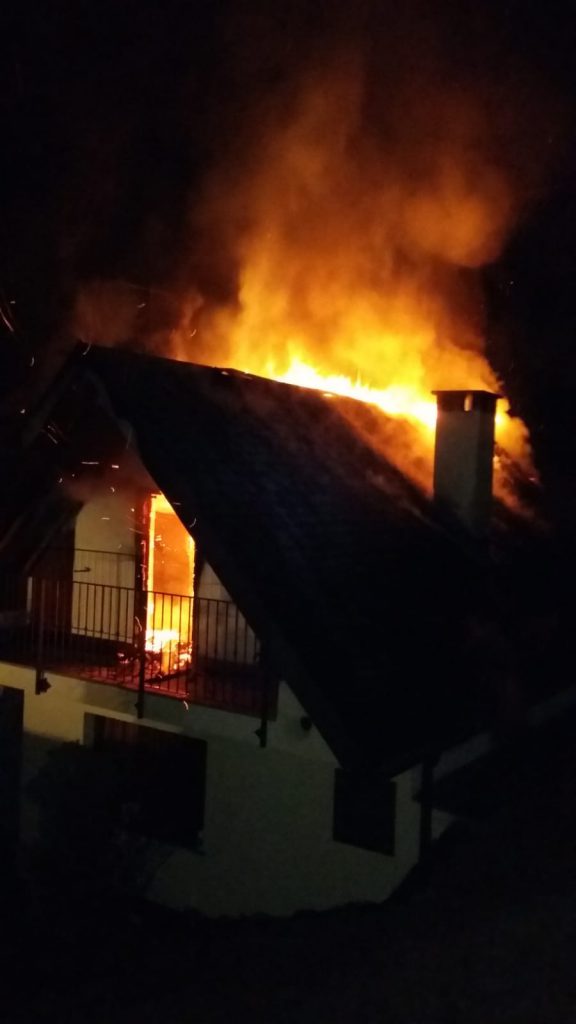 incendio abitazione bondo colzate
