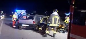 Incidente auto moto darfo