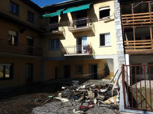 incendio abitazione Rovetta