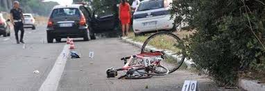 ciclista investito