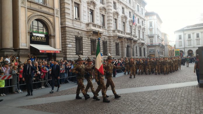 bandiera guerra 5 alpini