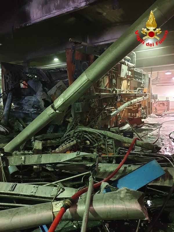 intervento vigili del fuoco
