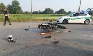 Incidente mortale moto Treviglio