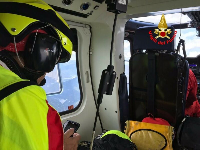 Vigili del fuoco elicottero