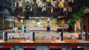 chef in aeroporto