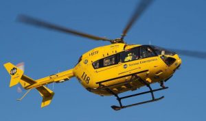 Grave un ciclista trasportato in elisoccorso