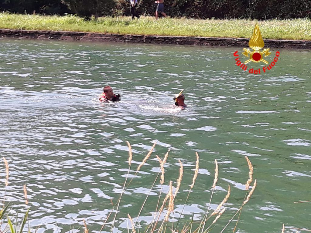 Ricerca annegato Fiume Oglio Ricerca annegato Fiume Oglio