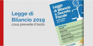 legge bilancio 2019