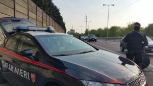 Carabinieri posto blocco