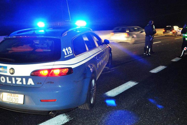 Polizia Stradale notte Polizia Stradale notte