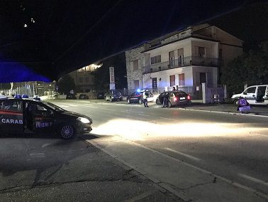 Carabinieri Gardone notte 1 Carabinieri Gardone notte 1