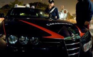 auto CC rapina notte