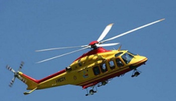 elicottero Sondrio volo