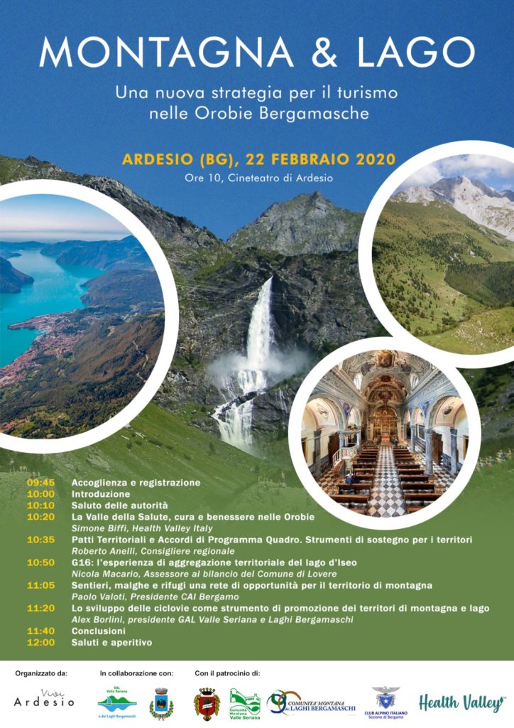 Montagna e Lago convegno 22 febbraio 2020 Montagna e Lago convegno 22 febbraio 2020