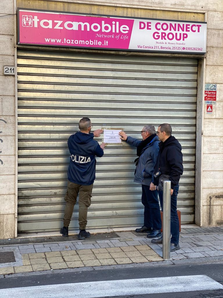 polizia stato sigilli attività brescia polizia stato sigilli attività brescia
