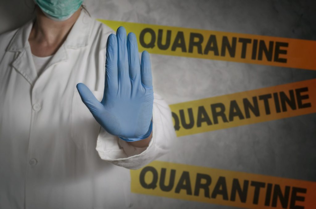 quarantena e isolamento