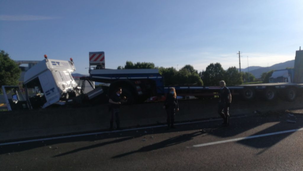 camion incidente camion incidente