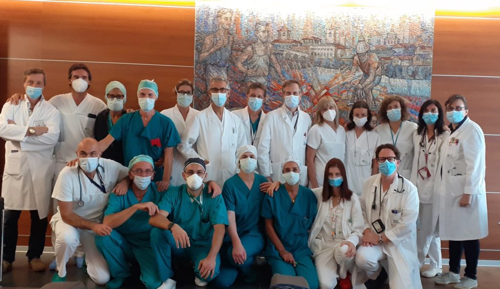 3 Equipe del Dipartimento cardiovascolare che segue i trapianti 3 Equipe del Dipartimento cardiovascolare che segue i trapianti