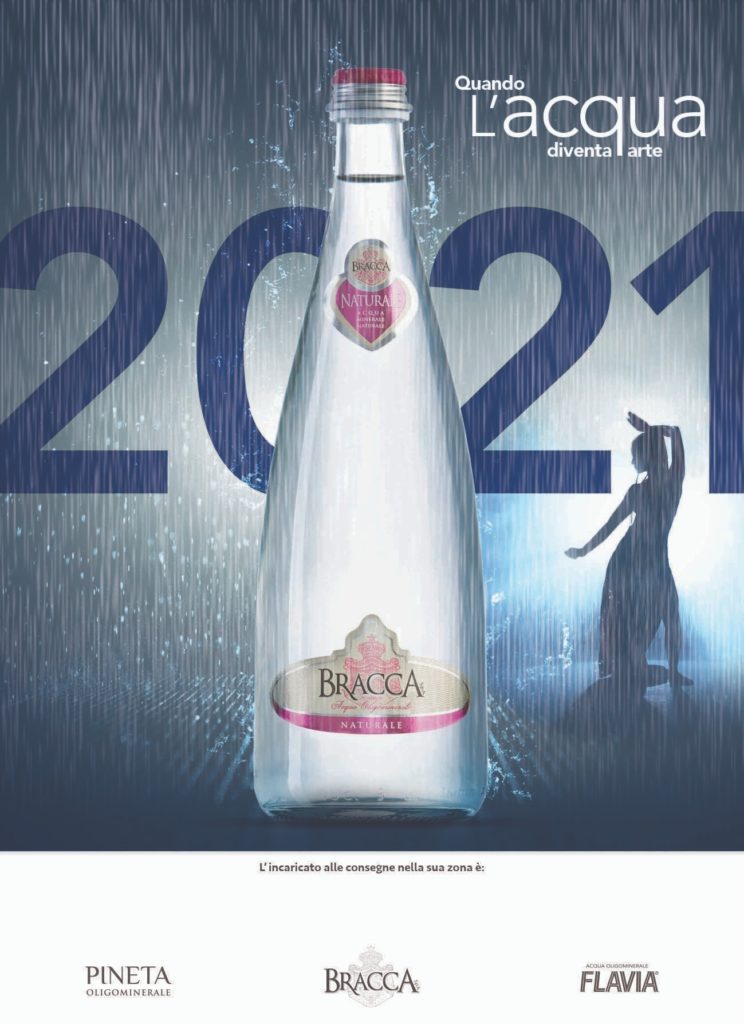 GruppoBracca Calendario2021 Copertina Rain Room