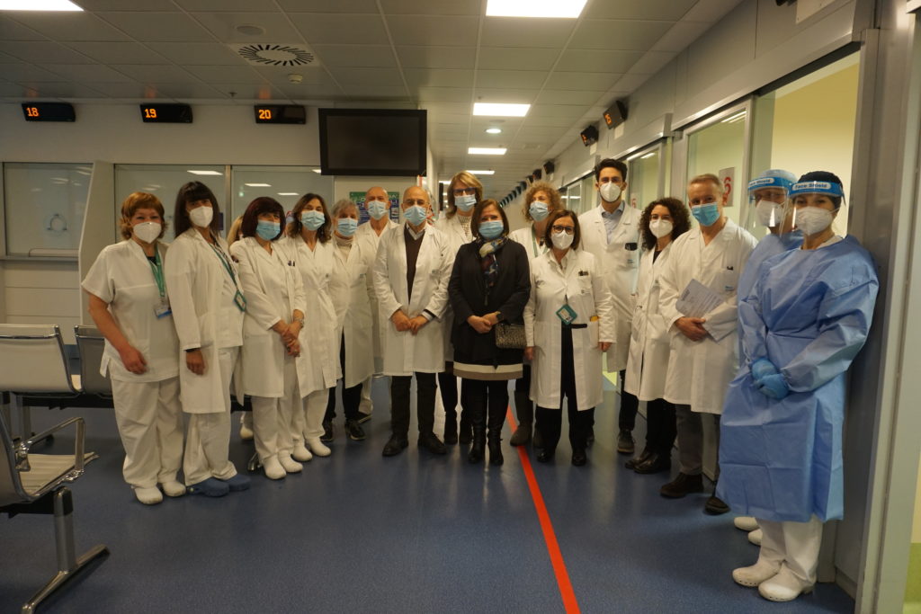 PG23 Dg Stasi con equipe somministrazione vaccino anti Covid PG23 Dg Stasi con equipe somministrazione vaccino anti Covid