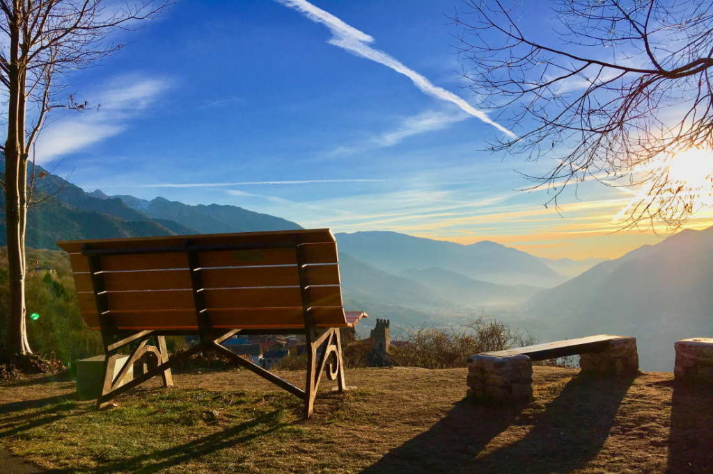 Panchine giganti Lombardia Paspardo Panchine giganti Lombardia Paspardo