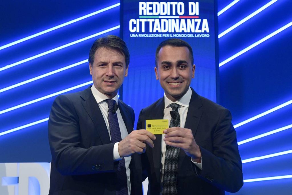 REDDITO CITTADINANZA REDDITO CITTADINANZA