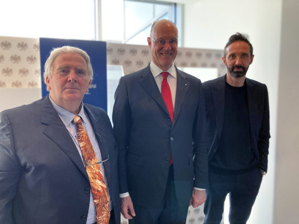 Da sinistra Dario Ruggieri Alessandro Riva e Gabriele Previtali Da sinistra Dario Ruggieri Alessandro Riva e Gabriele Previtali