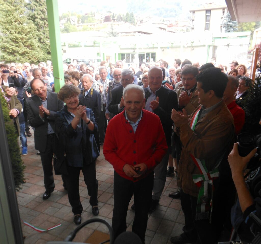 Tino Gelmi ddio a Tino Gelmi, volontario generoso al Museo del Tessile di Leffe
